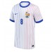 Camiseta Francia Aurelien Tchouameni #8 Segunda Equipación Replica Eurocopa 2024 mangas cortas